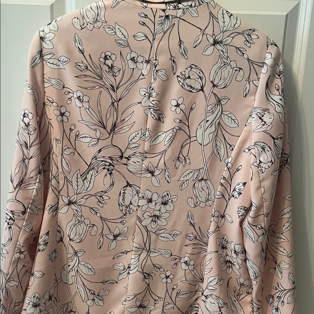Roz & Ali Pink Floral Blazer - Picture 3 of 4